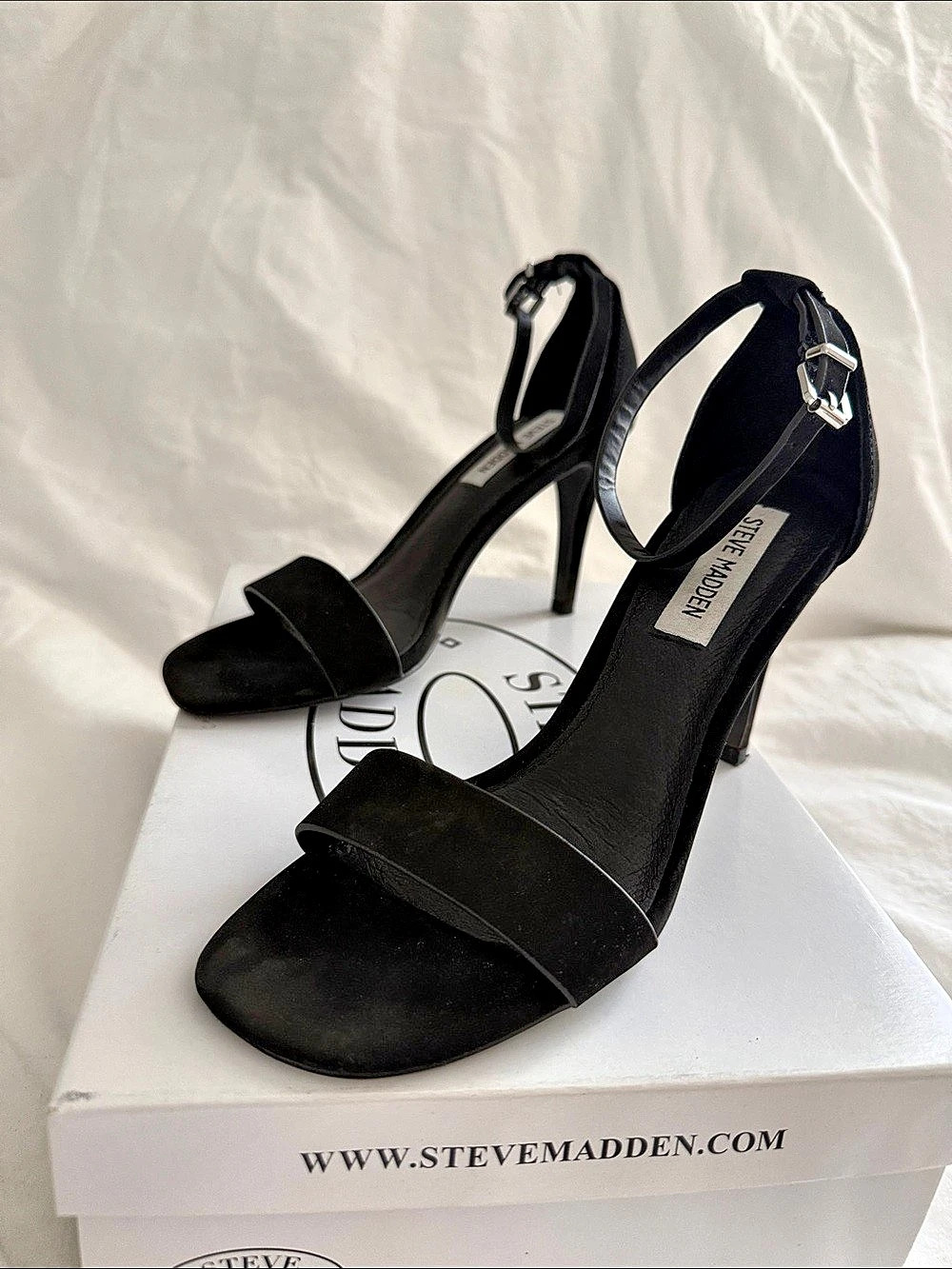 Steve Madden Evette Black Heels US 7